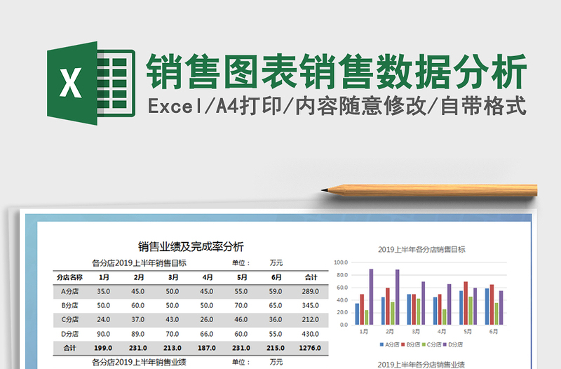 2021年銷售圖表銷售數(shù)據(jù)分析