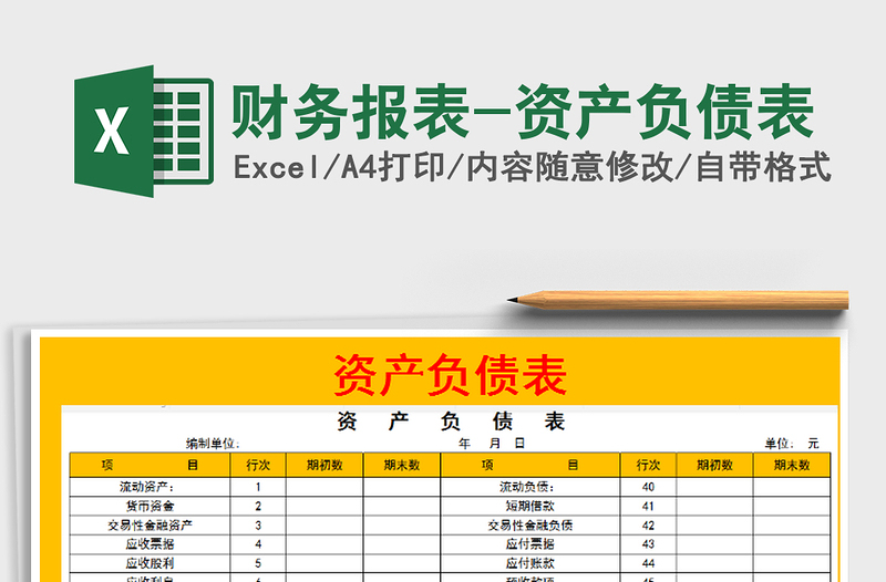 2021年财务报表-资产负债表