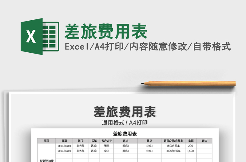 2021差旅費(fèi)用表免費(fèi)下載