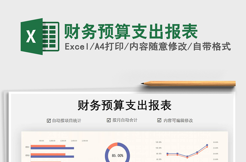 2021年財務(wù)預(yù)算支出報表
