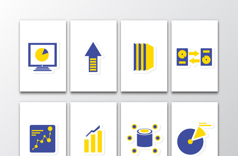 16款矢量商務(wù)PPT數(shù)據(jù)圖標(biāo)