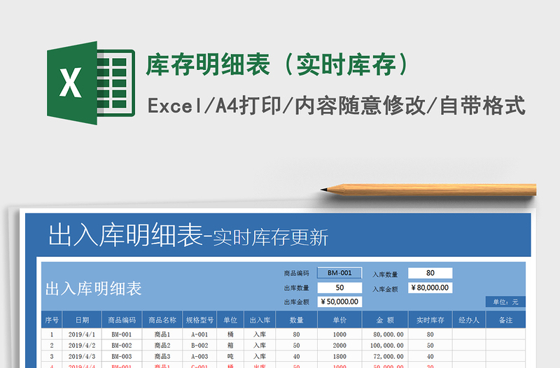 2021年庫存明細(xì)表(實(shí)時(shí)庫存)