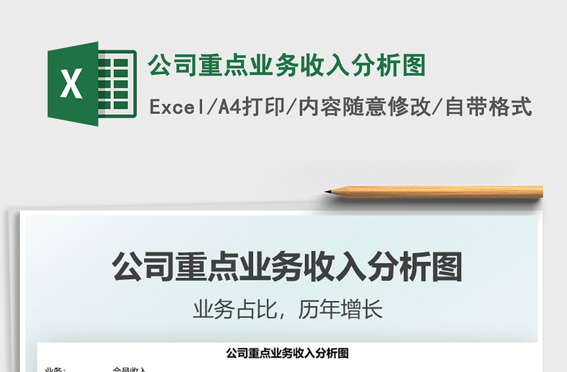 2021公司重點(diǎn)業(yè)務(wù)收入分析圖免費(fèi)下載