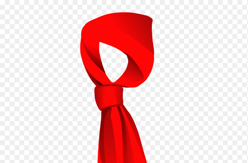 创意红领巾党政元素免抠素材
