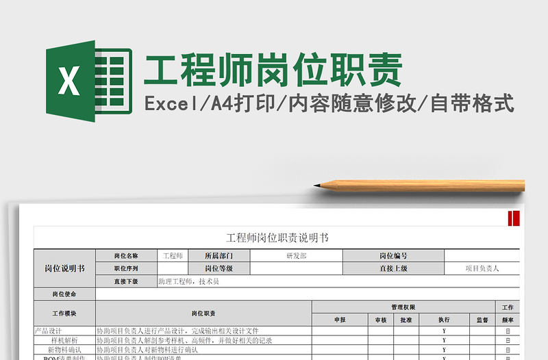 2021年工程師崗位職責(zé)