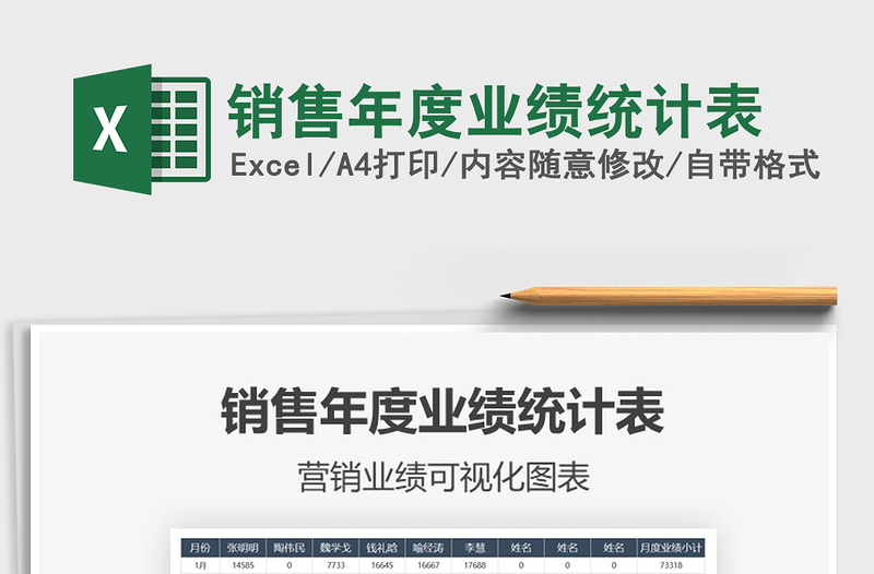 2021年銷售年度業(yè)績(jī)統(tǒng)計(jì)表