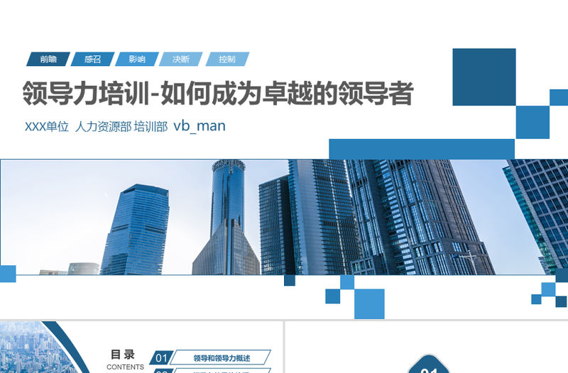 原創(chuàng)公司團(tuán)隊(duì)建設(shè)員工領(lǐng)導(dǎo)力管理培訓(xùn)PPT模板-版權(quán)可商用