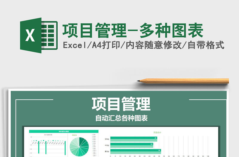 2021年項目管理-多種圖表