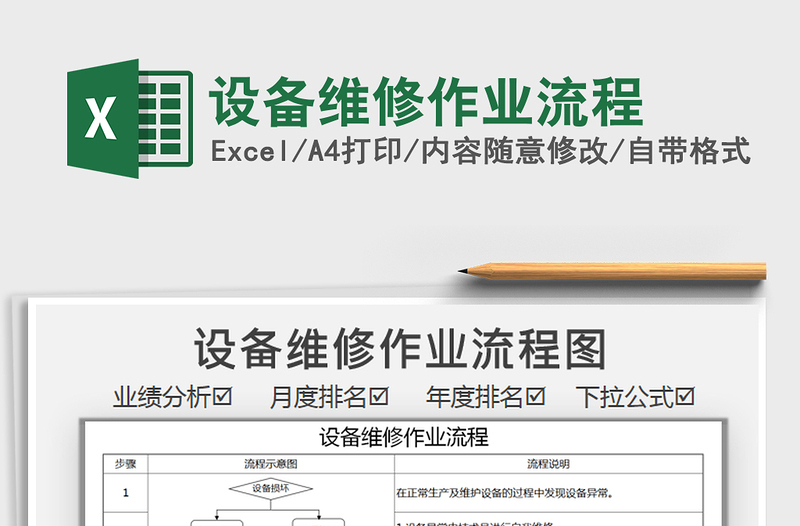 2021年設(shè)備維修作業(yè)流程