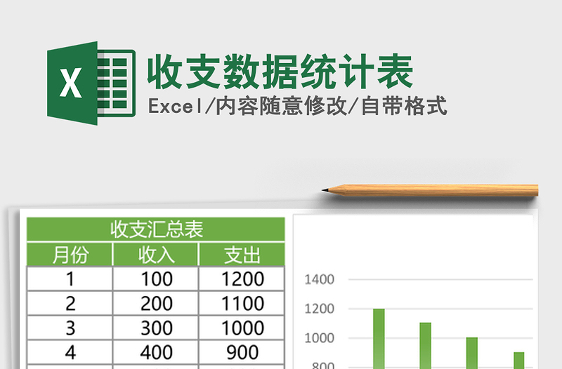 2021年收支数据统计表