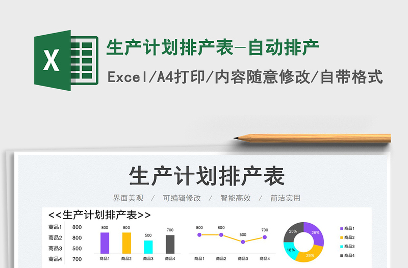 2023生產(chǎn)計(jì)劃排產(chǎn)表-自動排產(chǎn)免費(fèi)下載