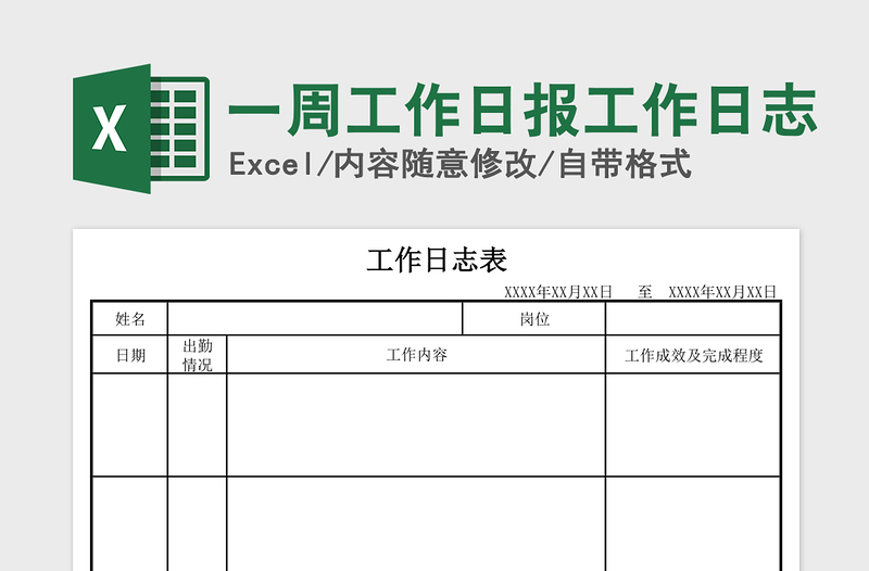 2021年一周工作日报工作日志