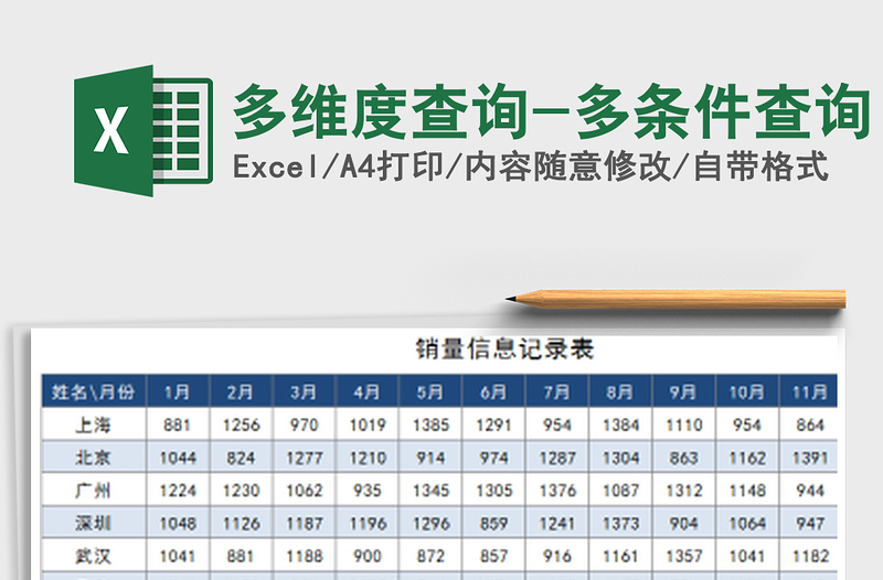 2022年多維度查詢-多條件查詢免費下載
