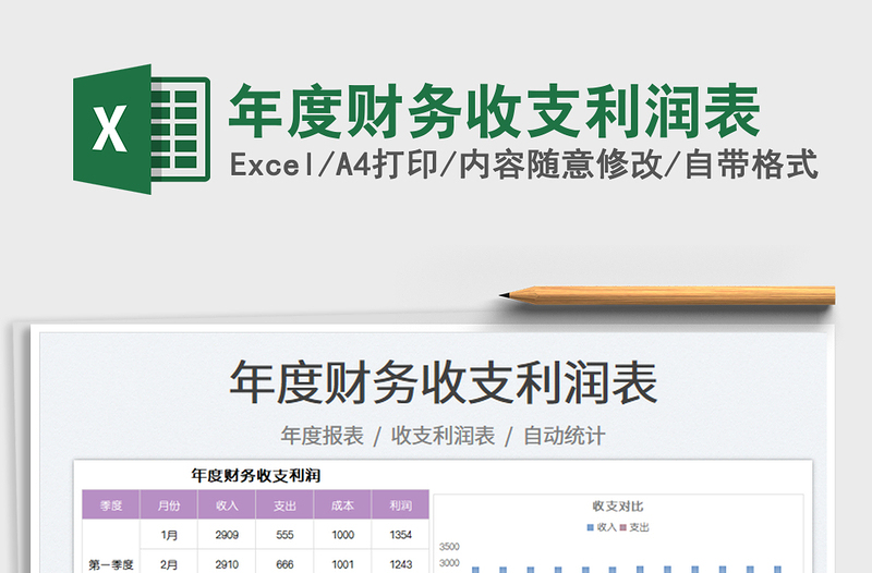 2022年度財(cái)務(wù)收支利潤表免費(fèi)下載