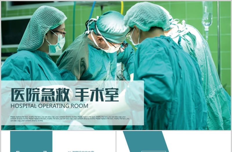 醫(yī)院急救手術(shù)室醫(yī)生護(hù)士醫(yī)學(xué)急救PPT