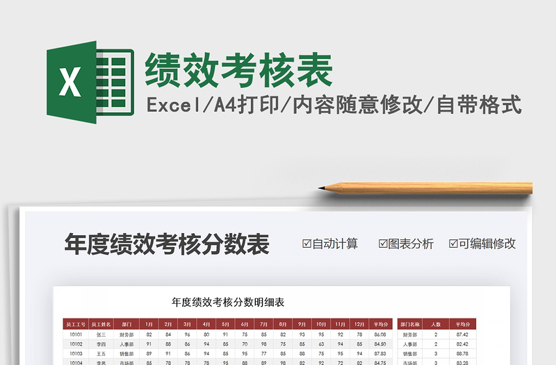 2021年績(jī)效考核表