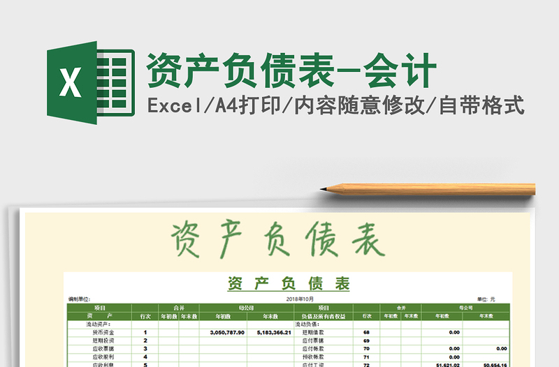 2021年資產(chǎn)負(fù)債表-會計(jì)免費(fèi)下載