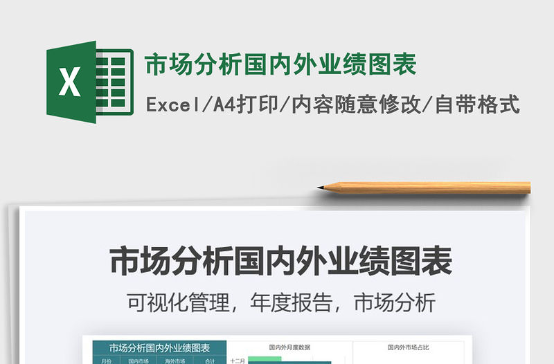 2021年市場分析國內外業績圖表