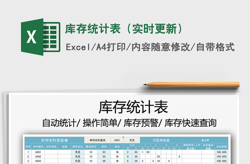 2021年庫存統計表（實時更新）