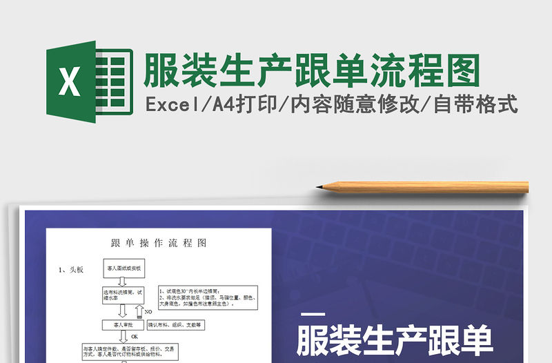 2021年服裝生產跟單流程圖