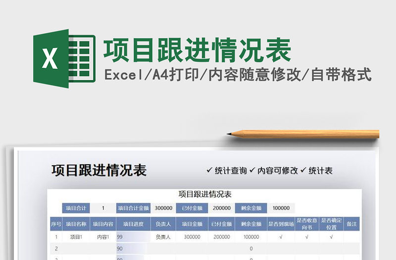 2021年項目跟進情況表