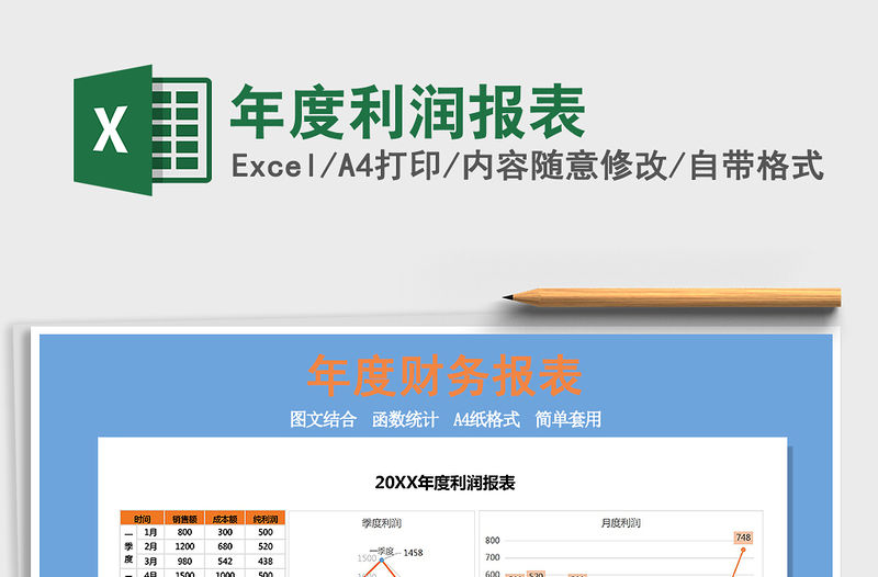 2021年年度利潤報表