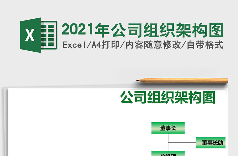 2021年公司組織架構圖