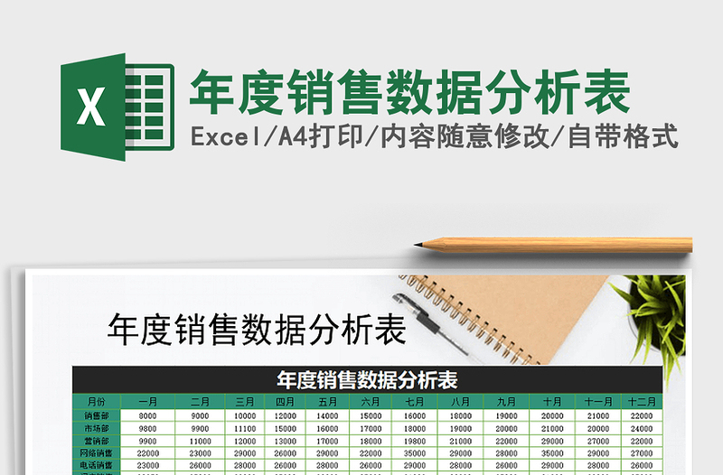 2021年年度銷售數(shù)據(jù)分析表