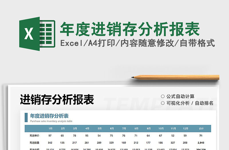 2021年度進(jìn)銷存分析報(bào)表免費(fèi)下載