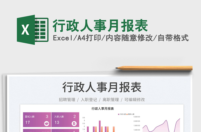 2022行政人事月報(bào)表免費(fèi)下載