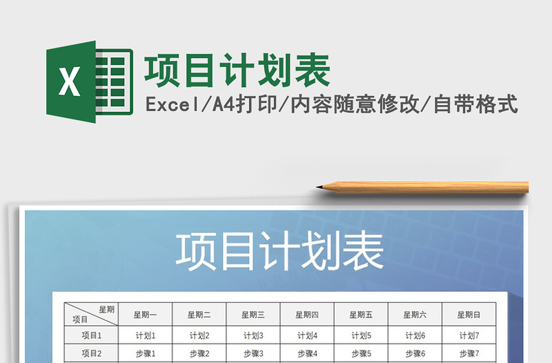 2021年項目計劃表