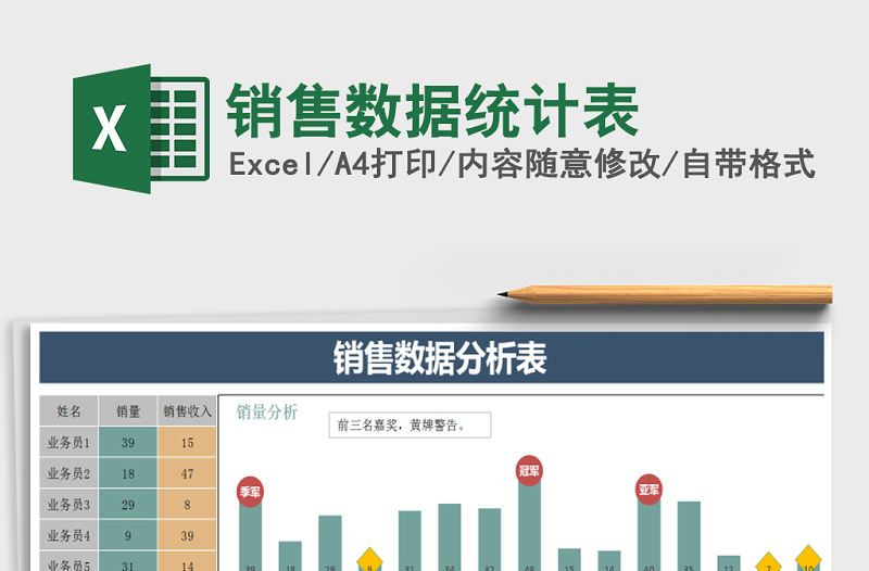 2022年銷售數據統計表