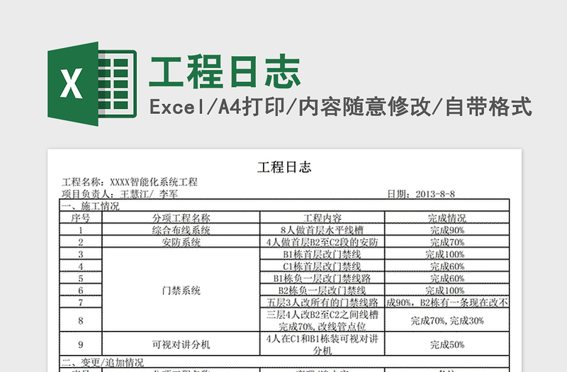 2021年工程日志