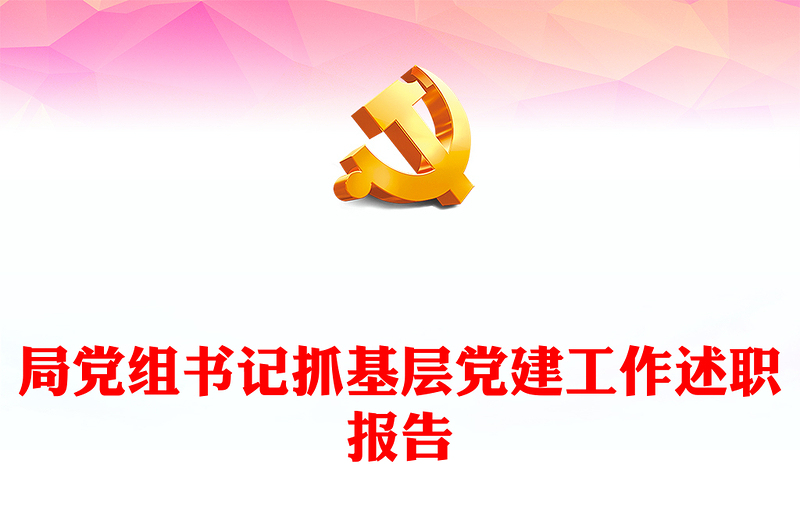 局黨組書記抓基層黨建工作述職報告