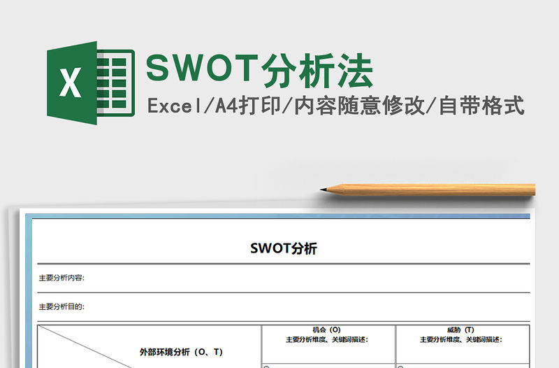 SWOT分析法免費下載