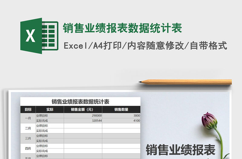 2021年銷售業(yè)績(jī)報(bào)表數(shù)據(jù)統(tǒng)計(jì)表免費(fèi)下載