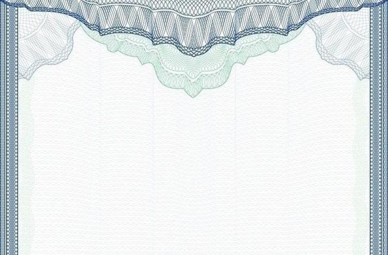 2021年文憑證書花紋花邊框圖片