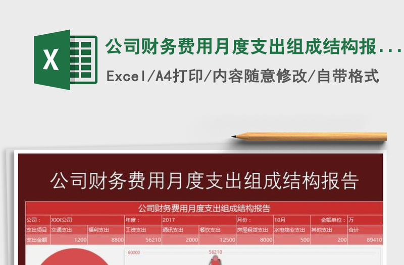 2021年公司財務(wù)費用月度支出組成結(jié)構(gòu)報告
