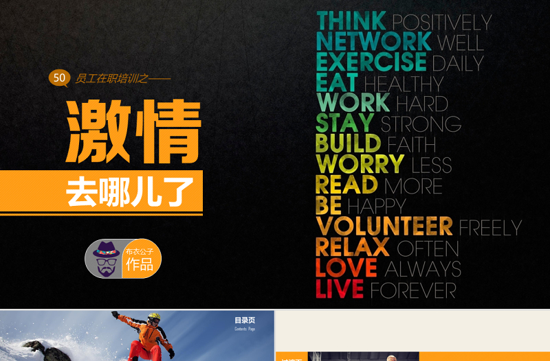 員工工作熱情激勵(lì)PPT課件