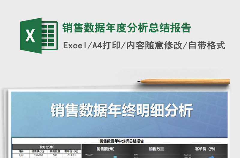 2021年銷售數據年度分析總結報告