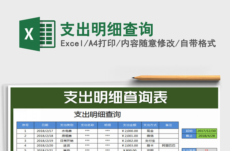2021年支出明細查詢