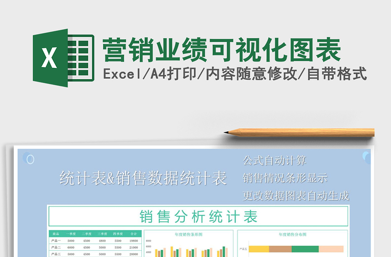 2021年營銷業(yè)績可視化圖表