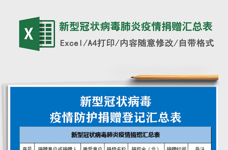 2021年新型冠狀病毒肺炎疫情捐贈匯總表