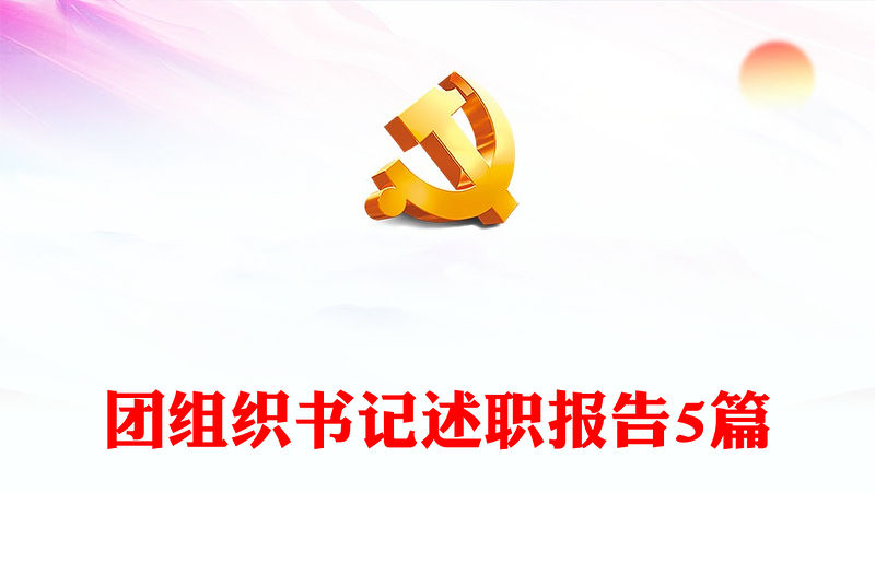 團組織書記述職報告5篇