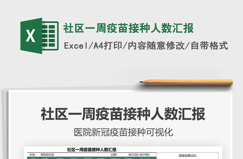 2021社區(qū)一周疫苗接種人數(shù)匯報(bào)免費(fèi)下載