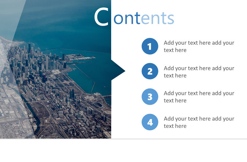 簡約大氣商務PPT目錄模板