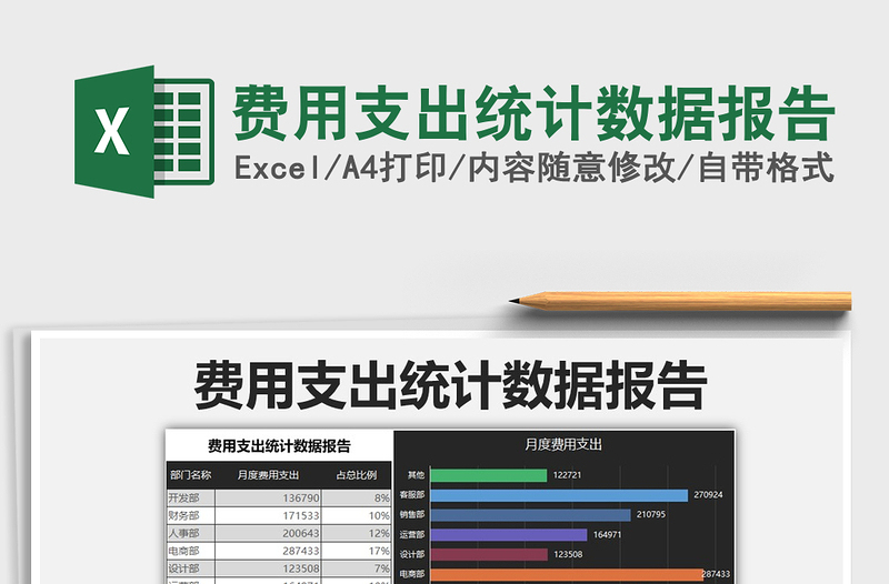 2021年费用支出统计数据报告免费下载