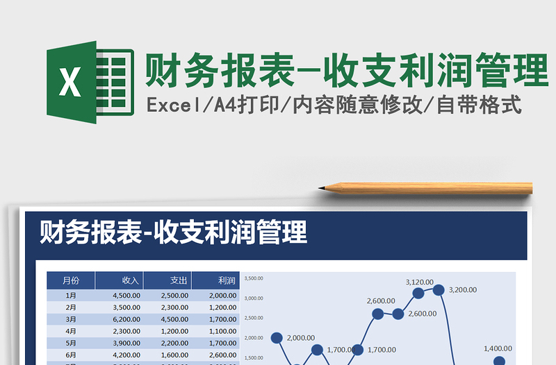 2021年财务报表-收支利润管理