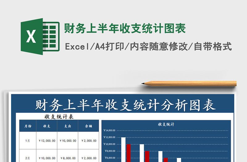 2021年財務上半年收支統計圖表