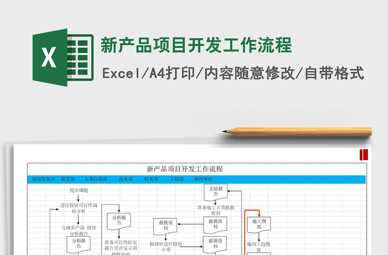 2021年新产品项目开发工作流程